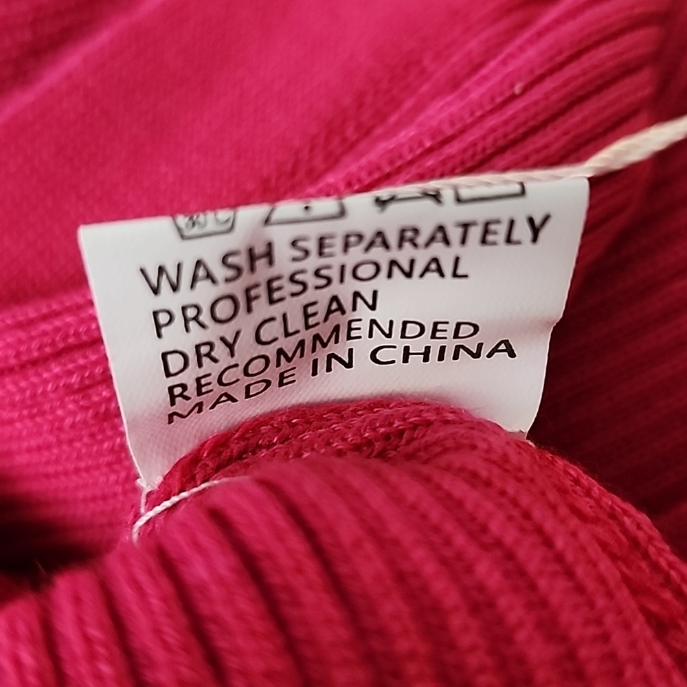 Fitted Button-Front Raspberry Midi Dress with Collar - Picture 10 of 10